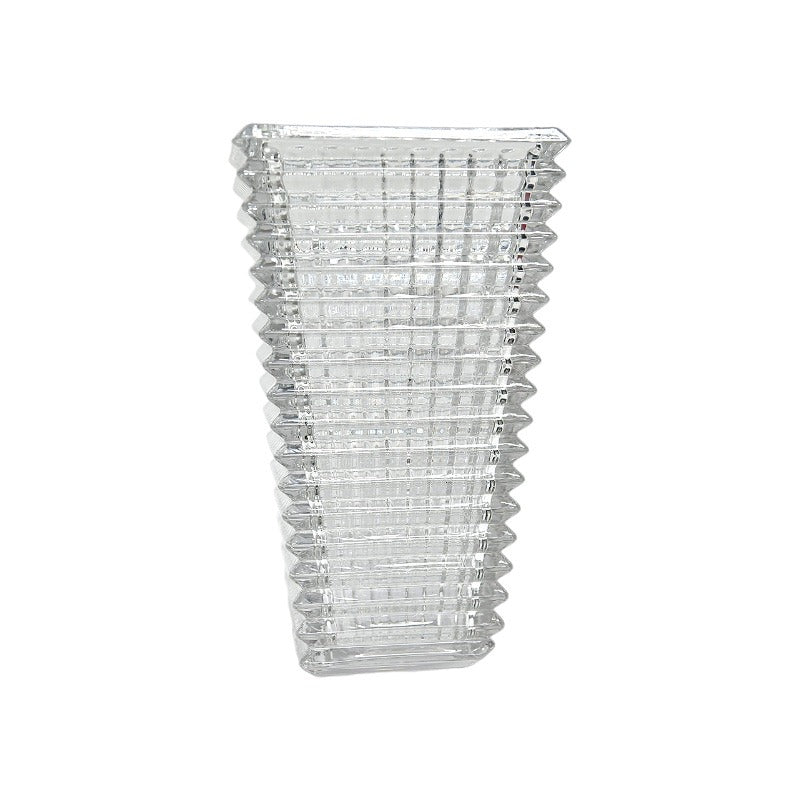 Clear Large Baccarat Inspired Vase