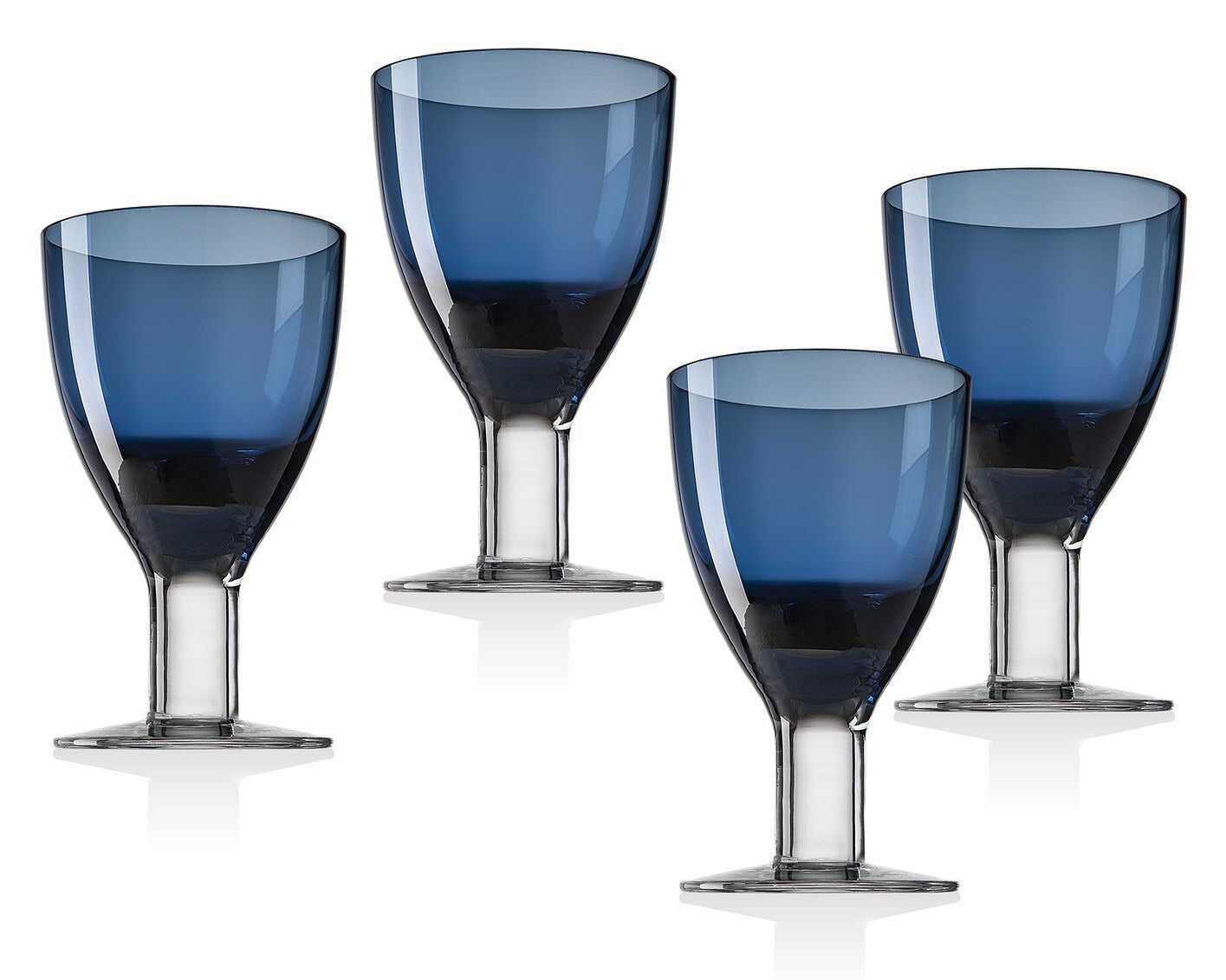 Galley Cobalt Goblets S/4