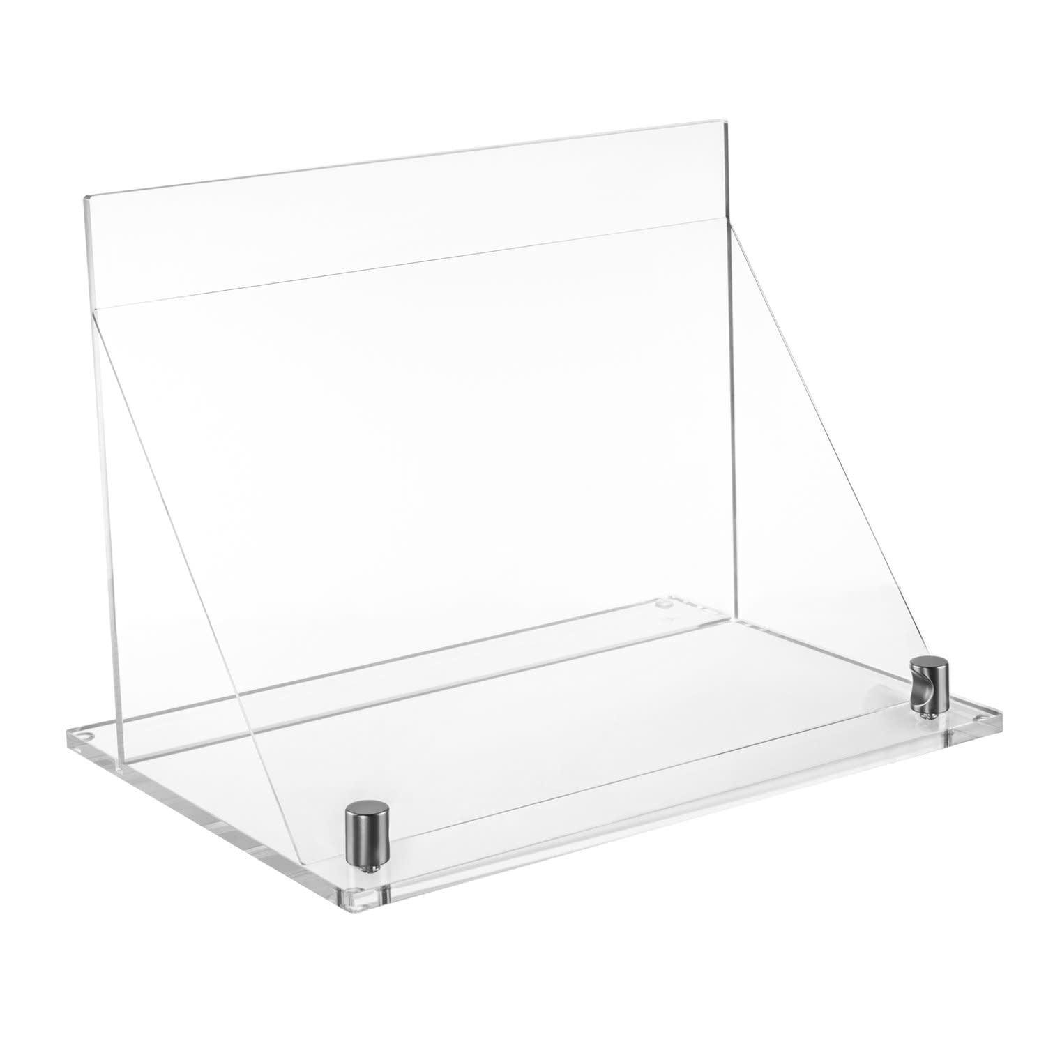 Foldable Cook Book Stand Silver