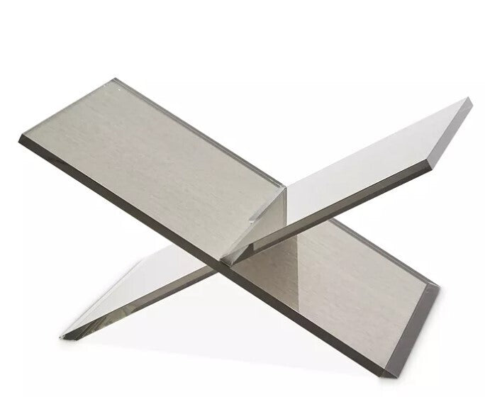 Acrylic Book Stand Silver