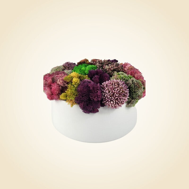 White Medium Round Floral Arrangement