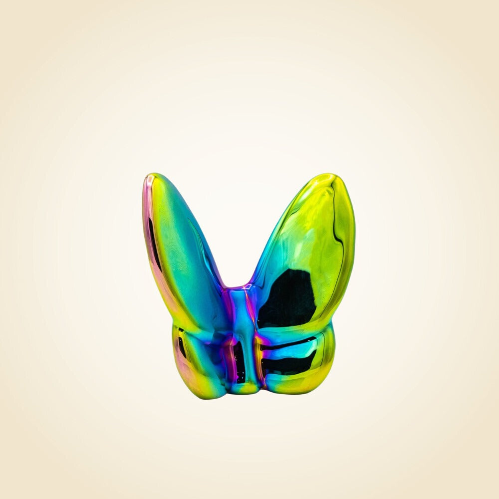 Solid Iredescent Crystal Butterfly