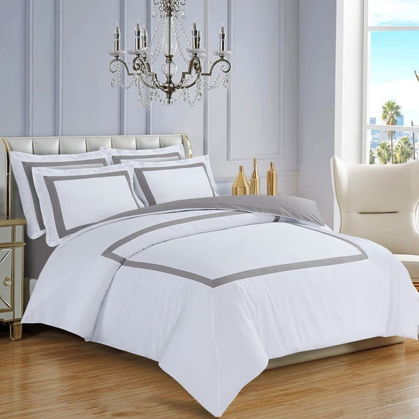 Province Hotel Collection - White - Taupe Tape #BL2-8