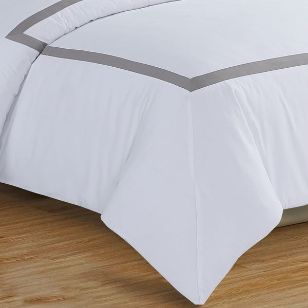 Province Hotel Collection - White - Taupe Tape #BL2-8