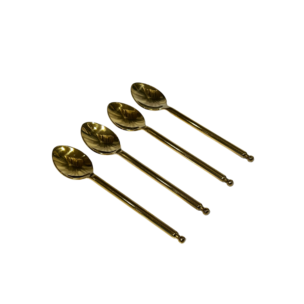 Rotunda Gold Dessert Spoons set of 4