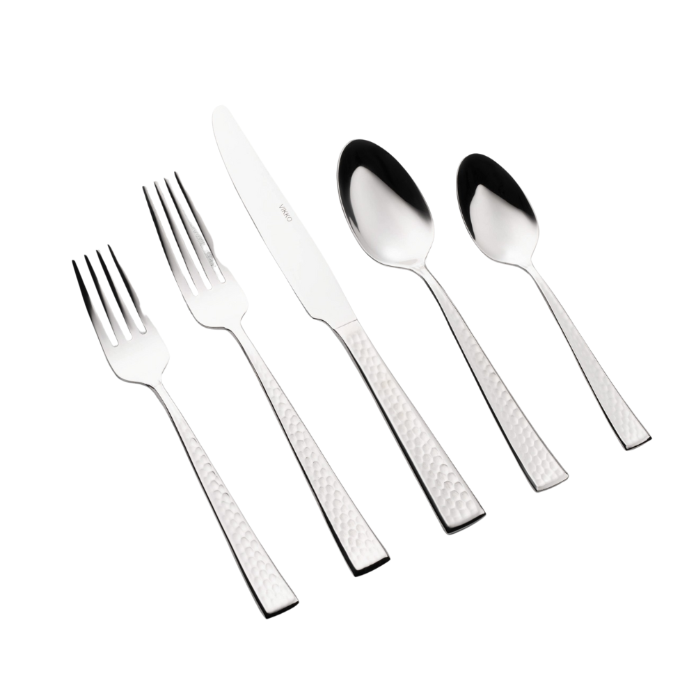 Vikko - Ruby Shiny Silver 20 Pc Flatware Set
