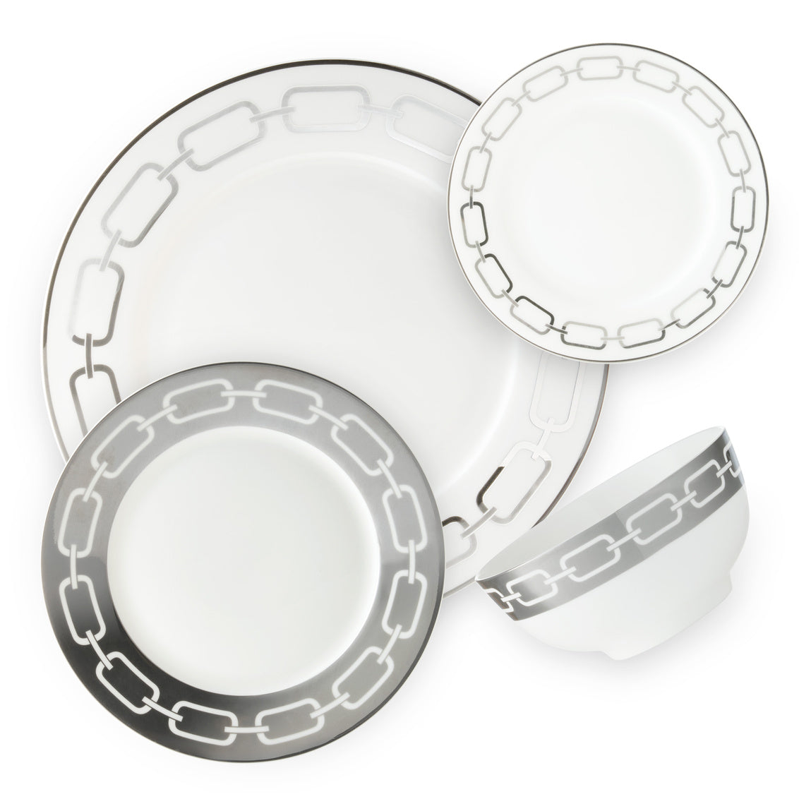 Lien New Bone China 16 Piece Dinnerware Set