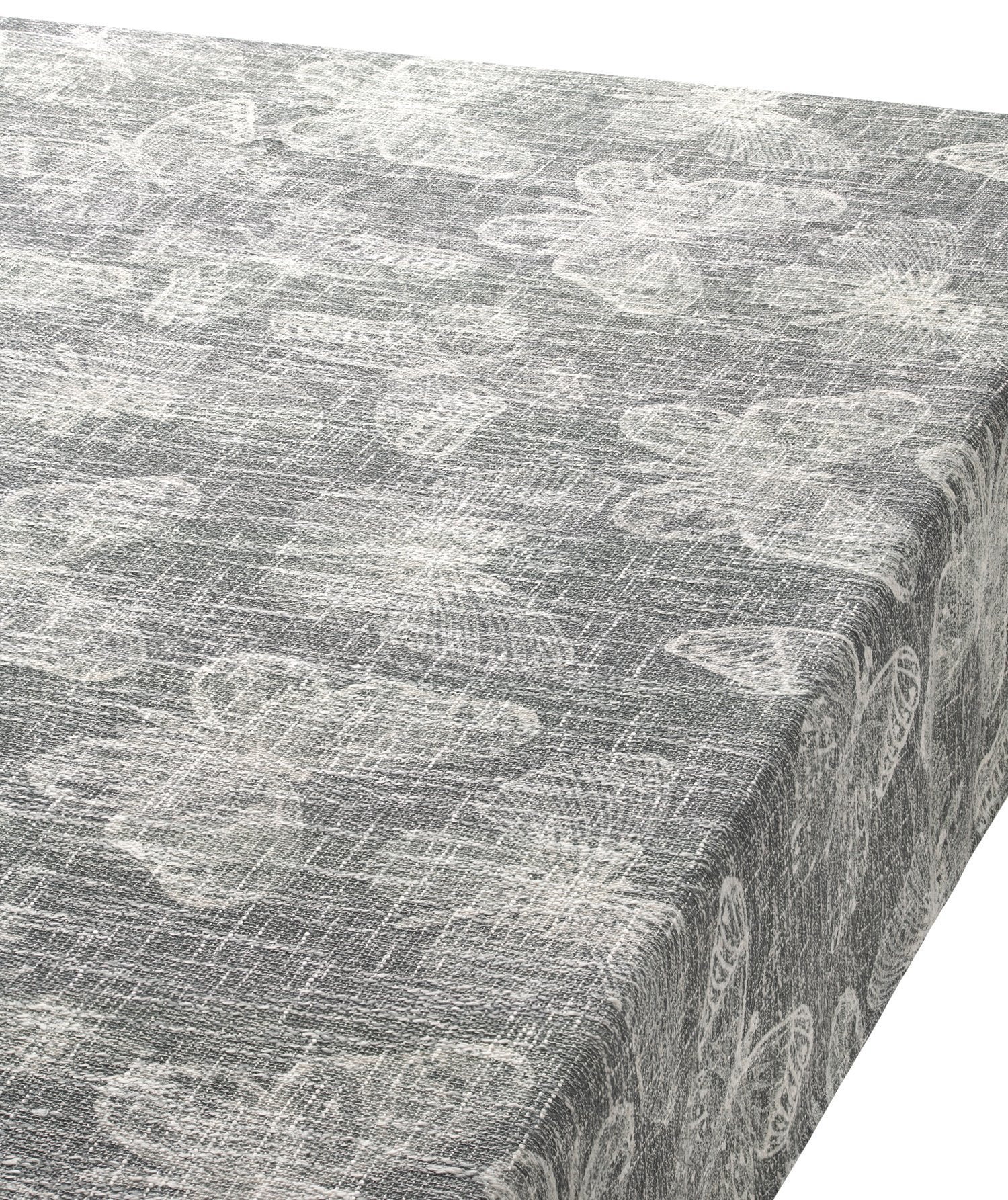 BUTTERFLY TABLECLOTH 70 x 108 | WRINKLE RESISTANT + SPILL-PROOF + OIL STAIN RESISTANT + MACHINE WASHABLE/DRYER SAFE