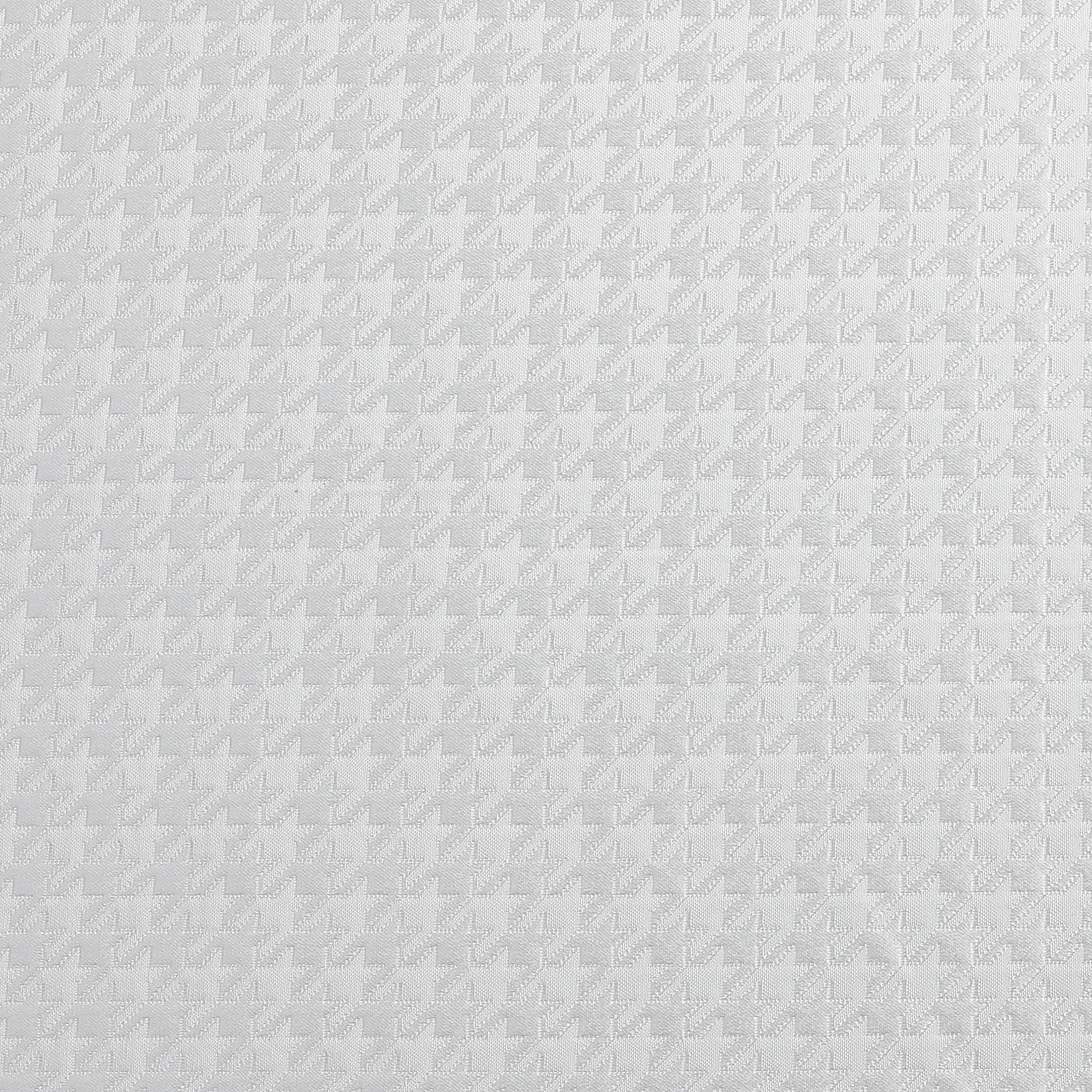 TC1373  White Jacquard Houndstooth Tablecloth