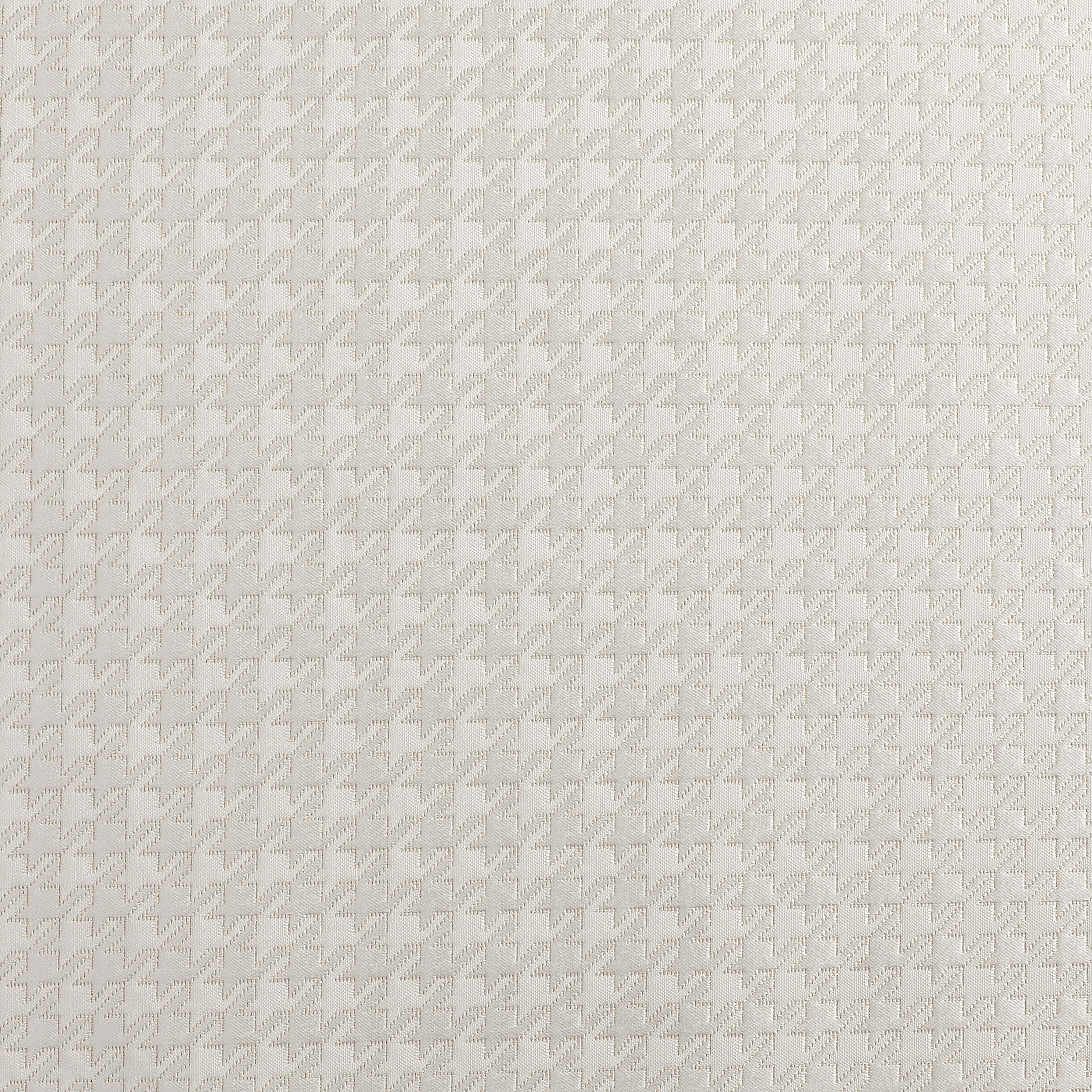 TC1374  White Gold Jacquard Houndstooth Tablecloth