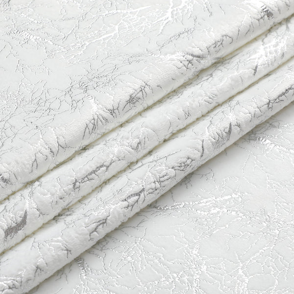 TC1411 - 60 x 90 Velvet Silver Branch Tablecloth