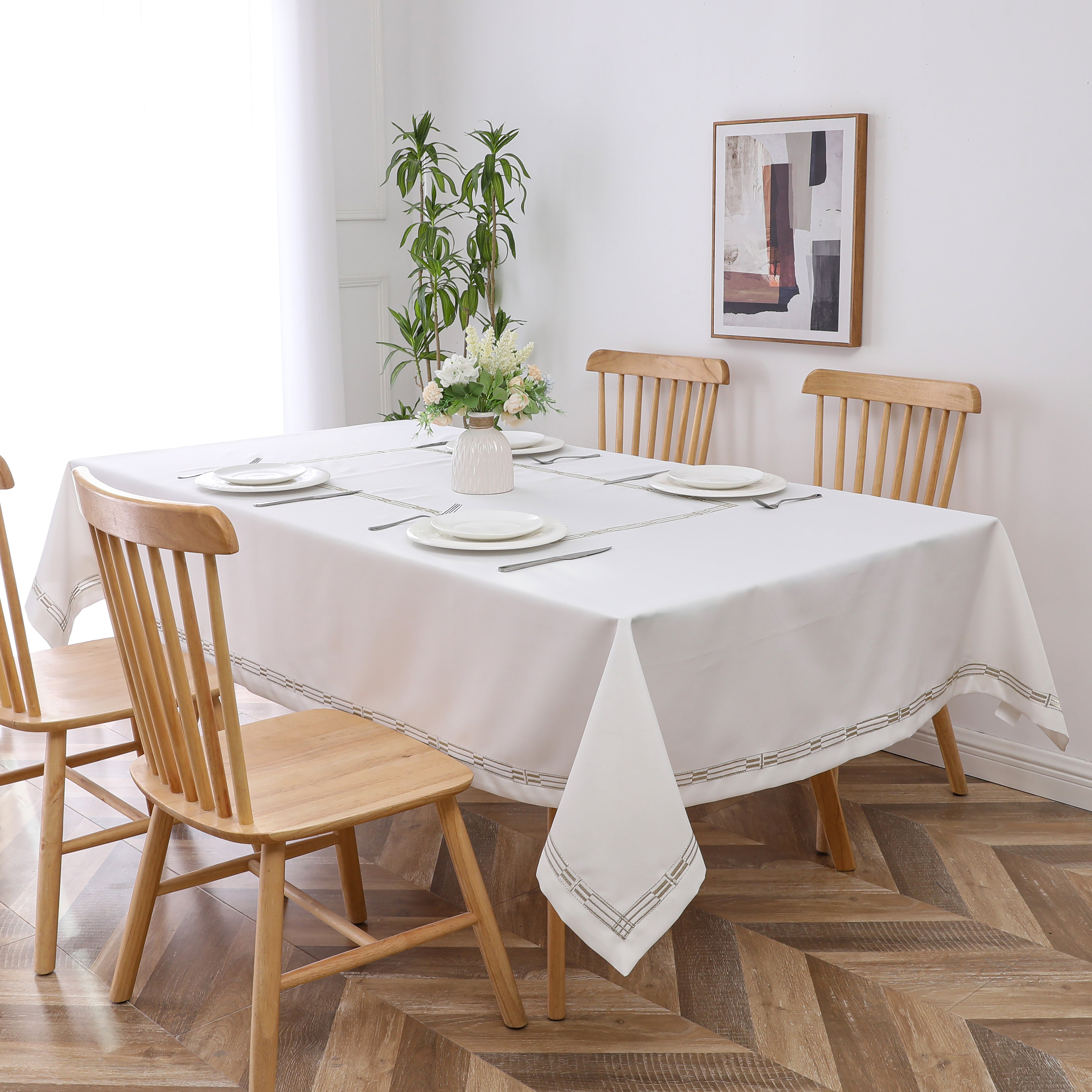 TC1556 Poly Linen-Look