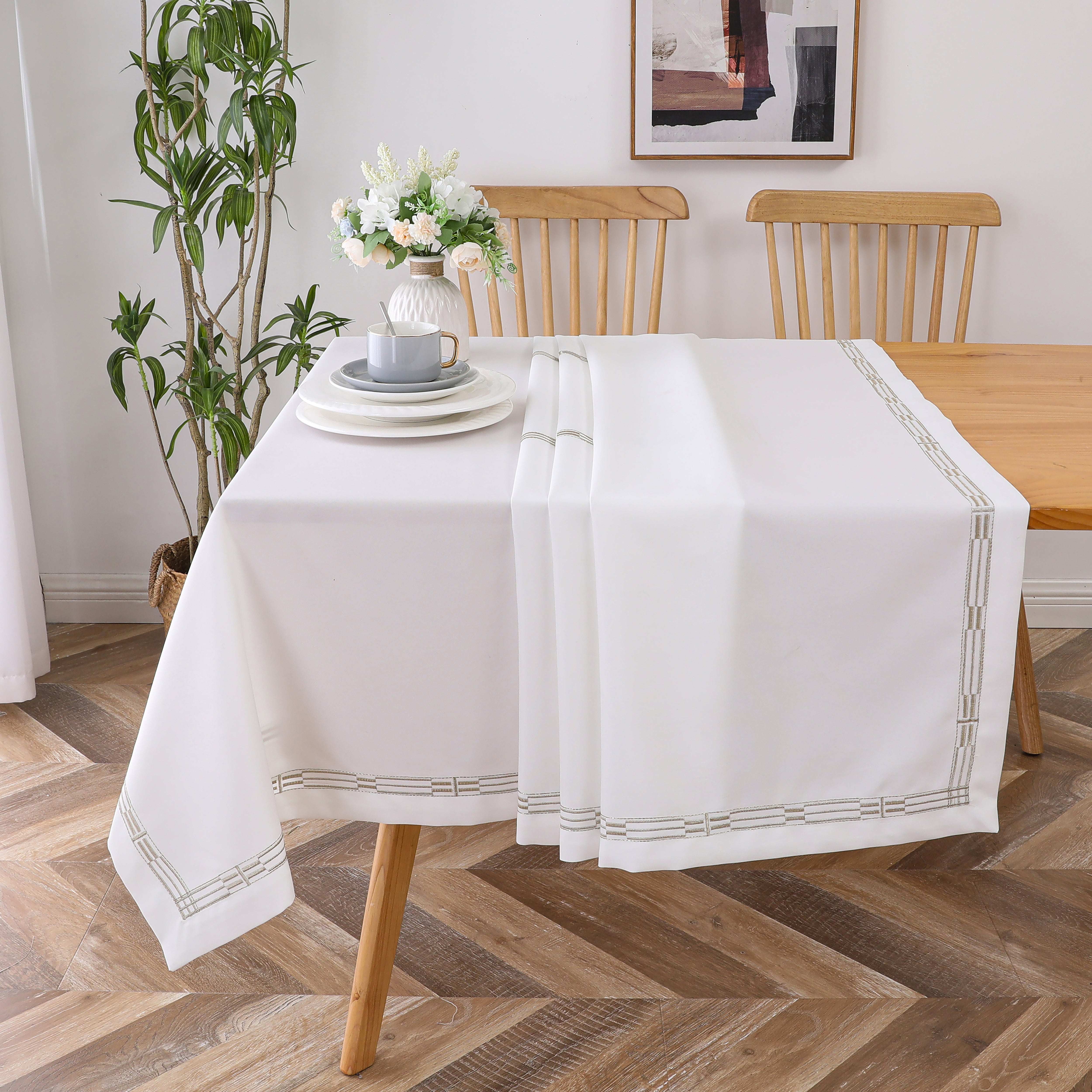TC1556 Poly Linen-Look