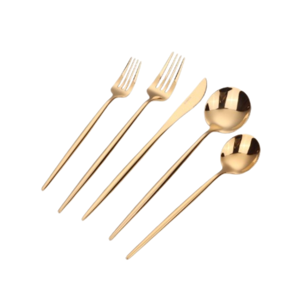 Morne Gold 20 Piece Flatware