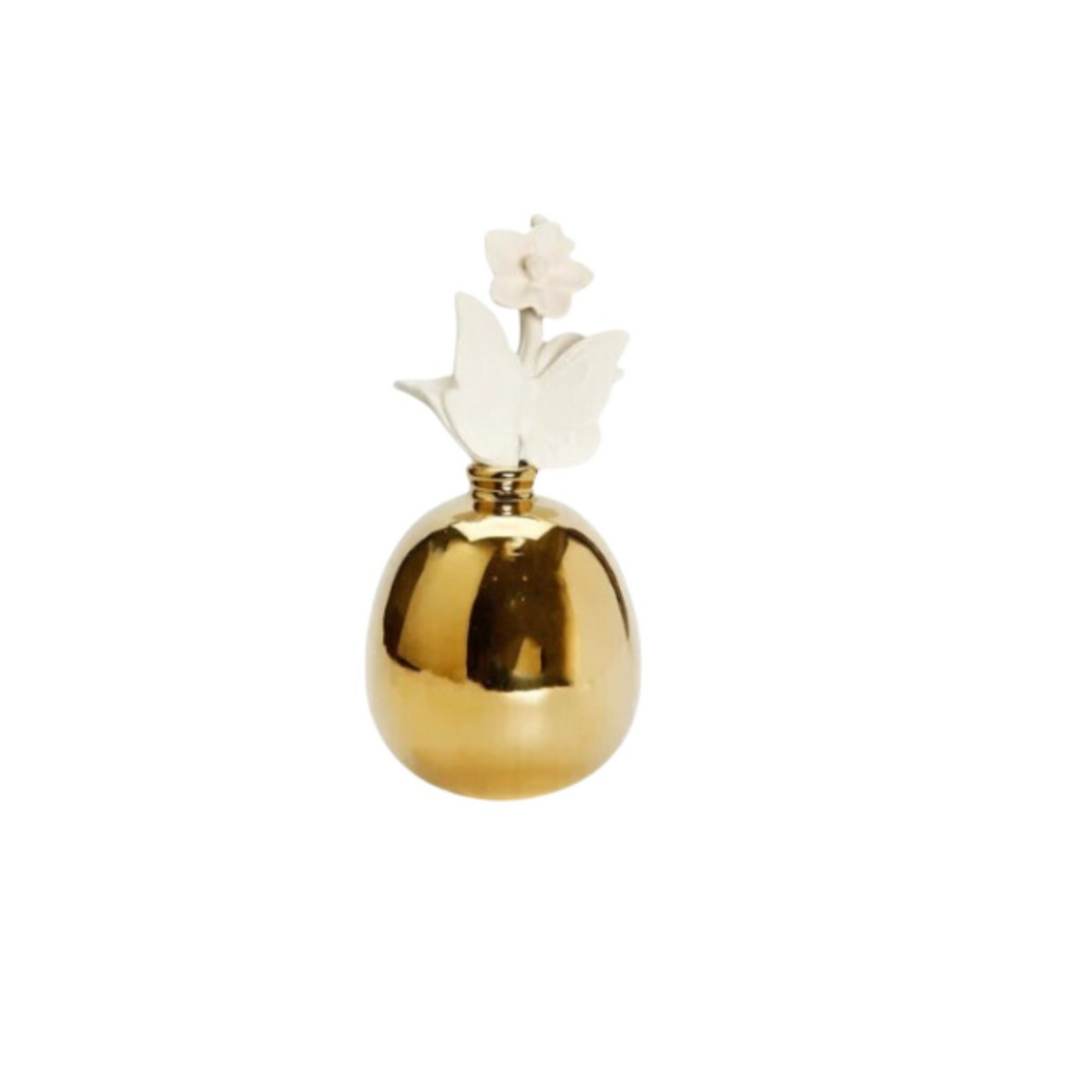Gold Butterfly Diffuser Iris & Rose
