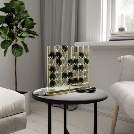 Connect 4 Gold & Black