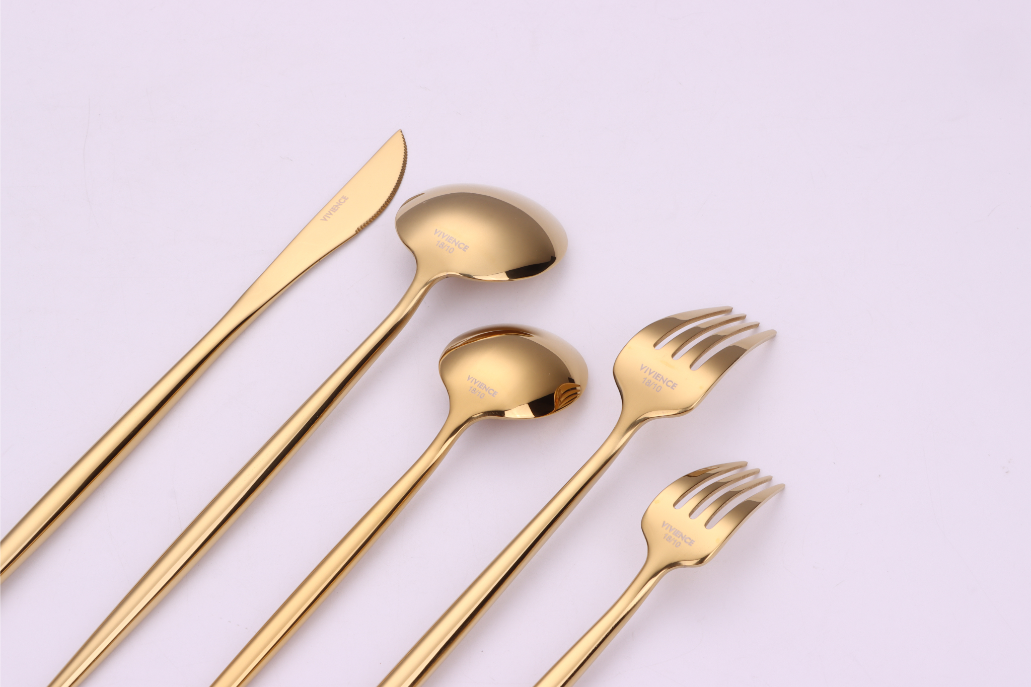 Morne Gold 20 Piece Flatware