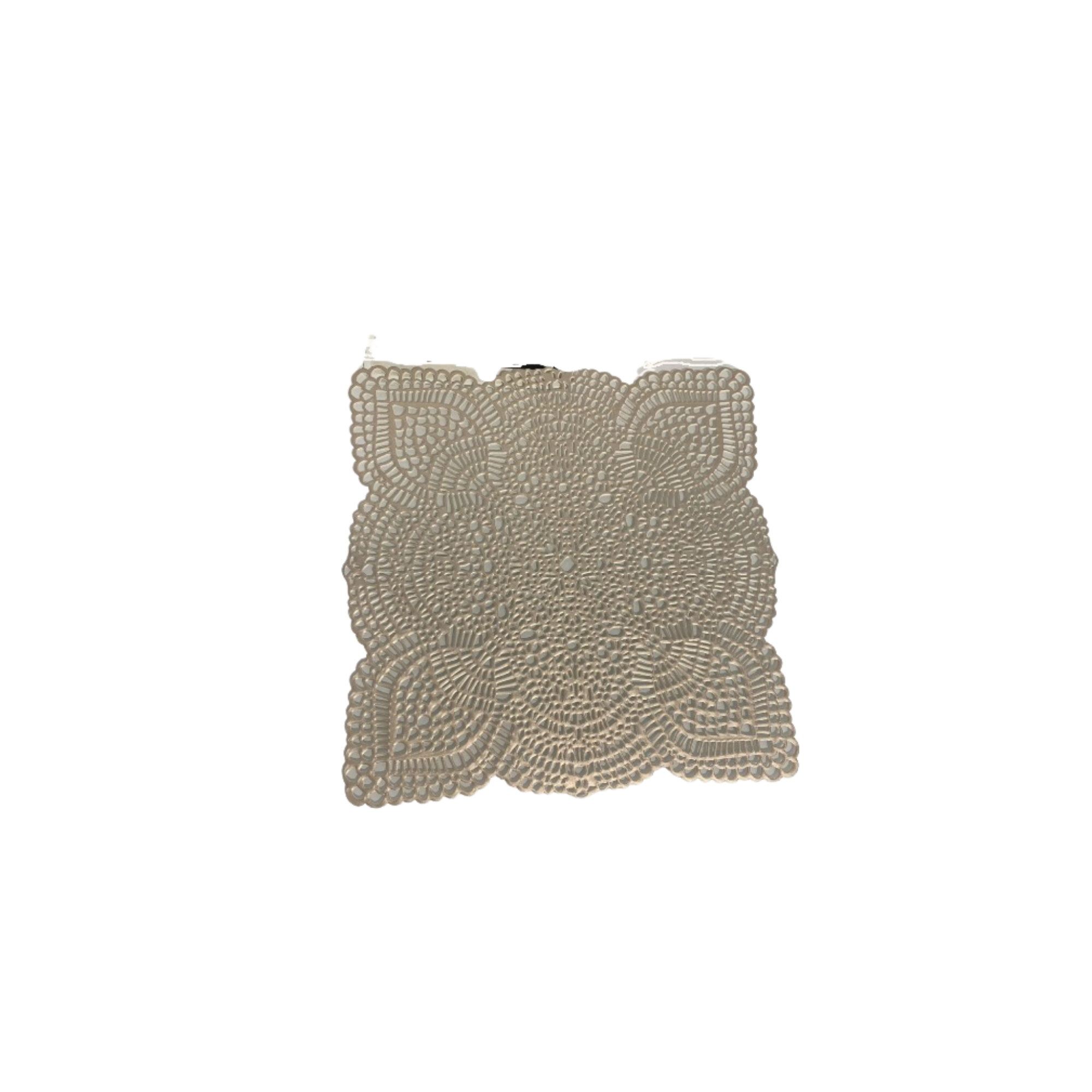 Gold Square Design Placemat