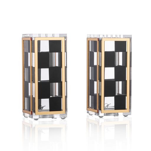Onyx Salt Shakers