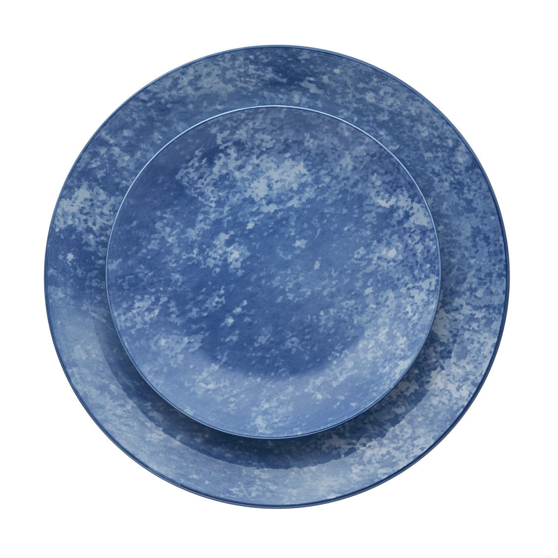 Wingate Blue Porcelain 12 Piece Dinnerware Set