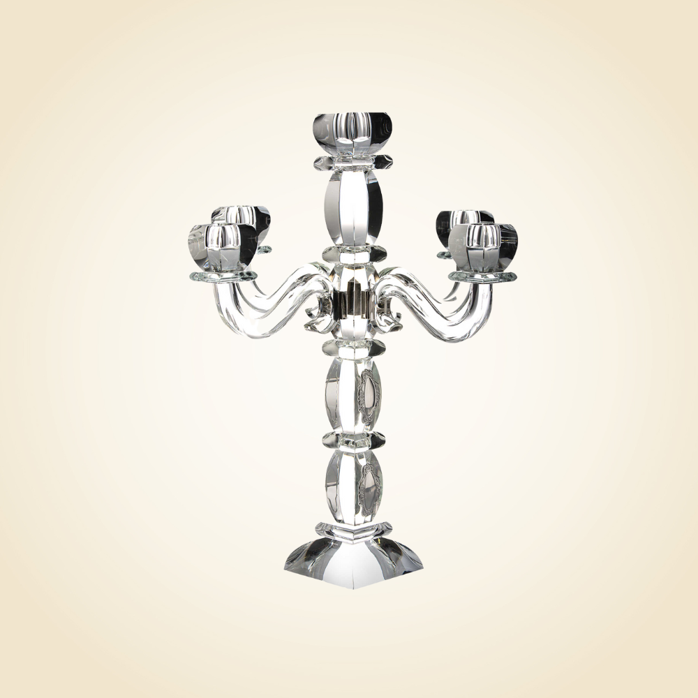 Candelabra Crystal SS 6 Branches