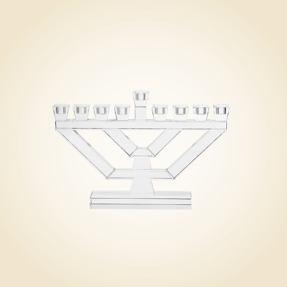 12" Crystal Menorah