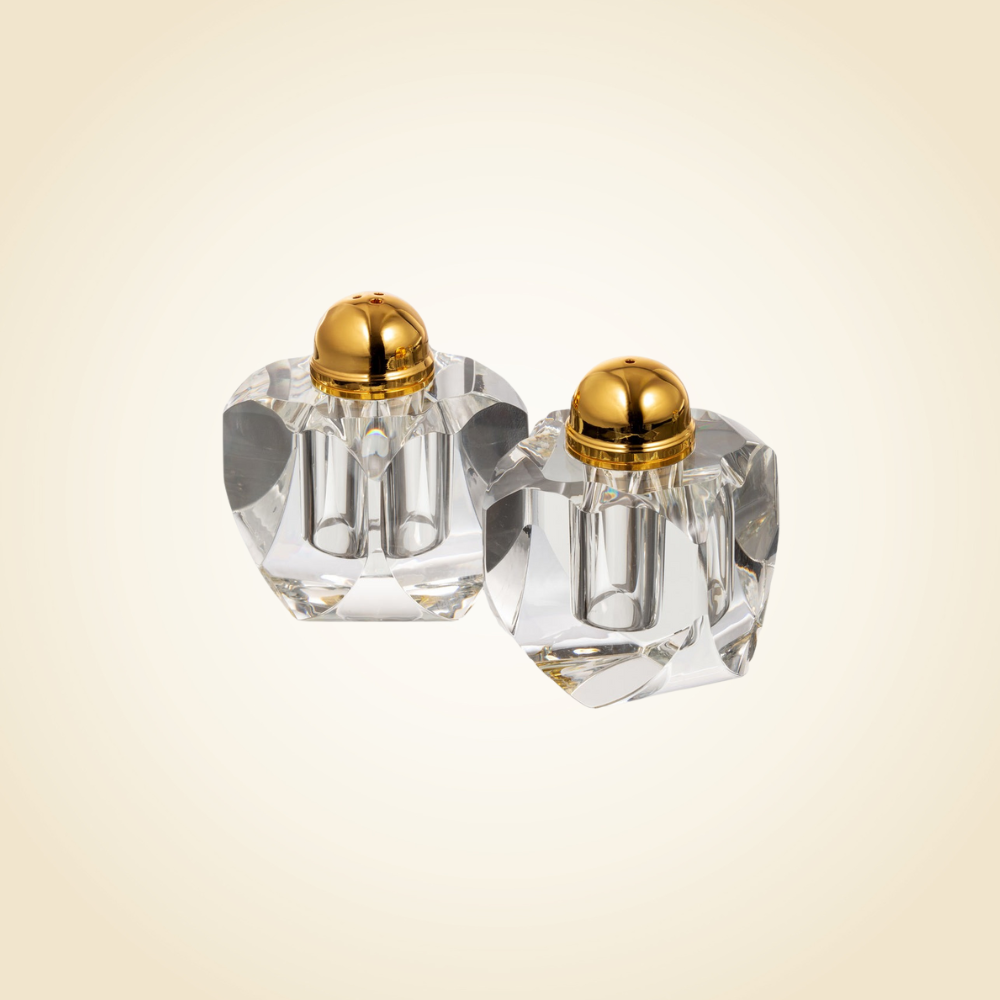 Stockholm Gold Salt & Pepper Shaker Set