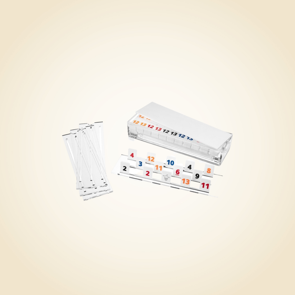 Lucite Rummikub Tile Game | Timeless Table