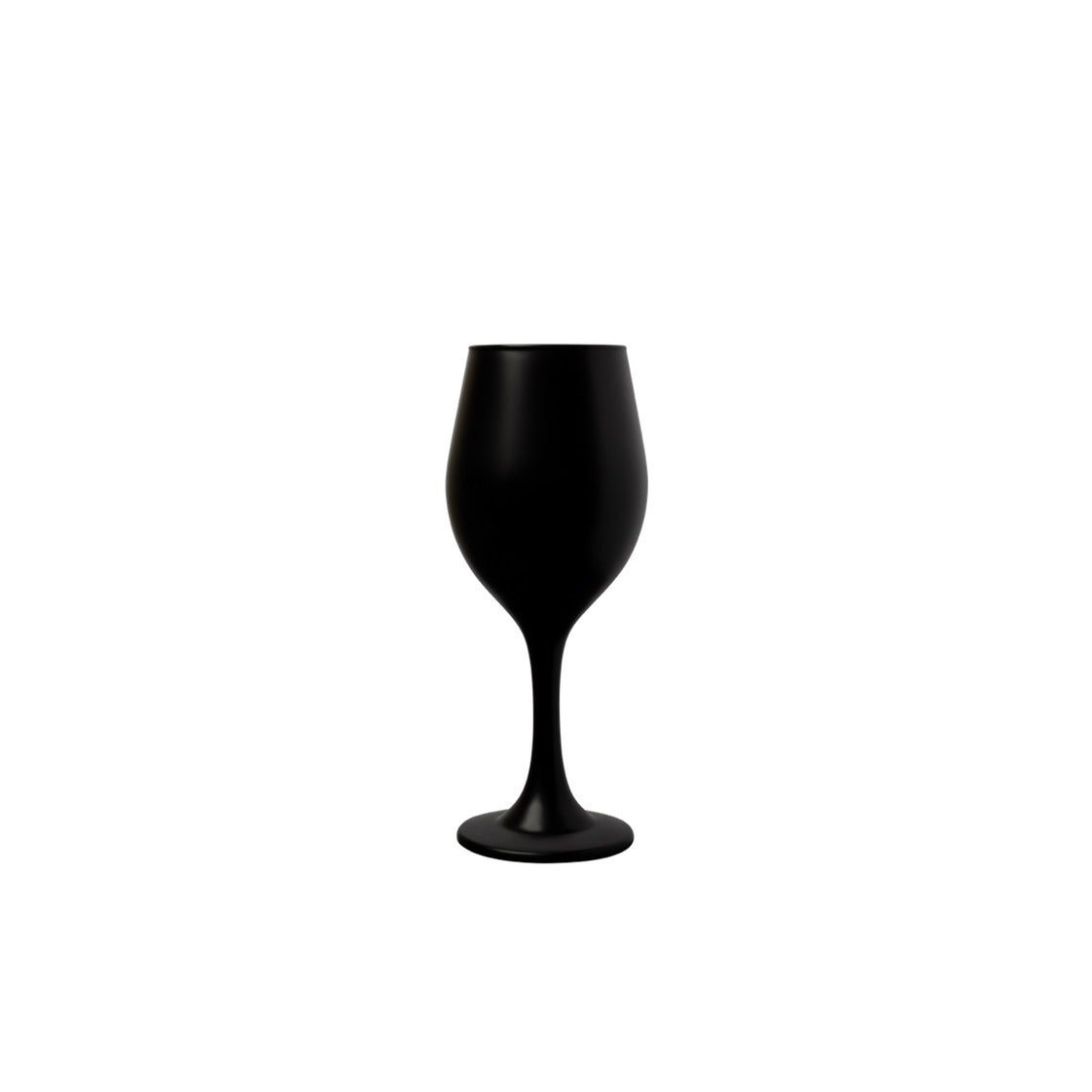 Matt Black, Wine Glass, 11.5 Oz, Set of 6