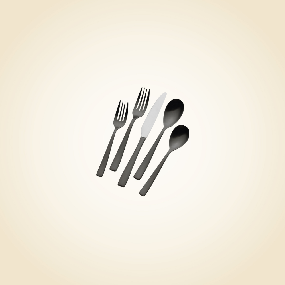 Delano Gunmetal 20 pc Flatware Set