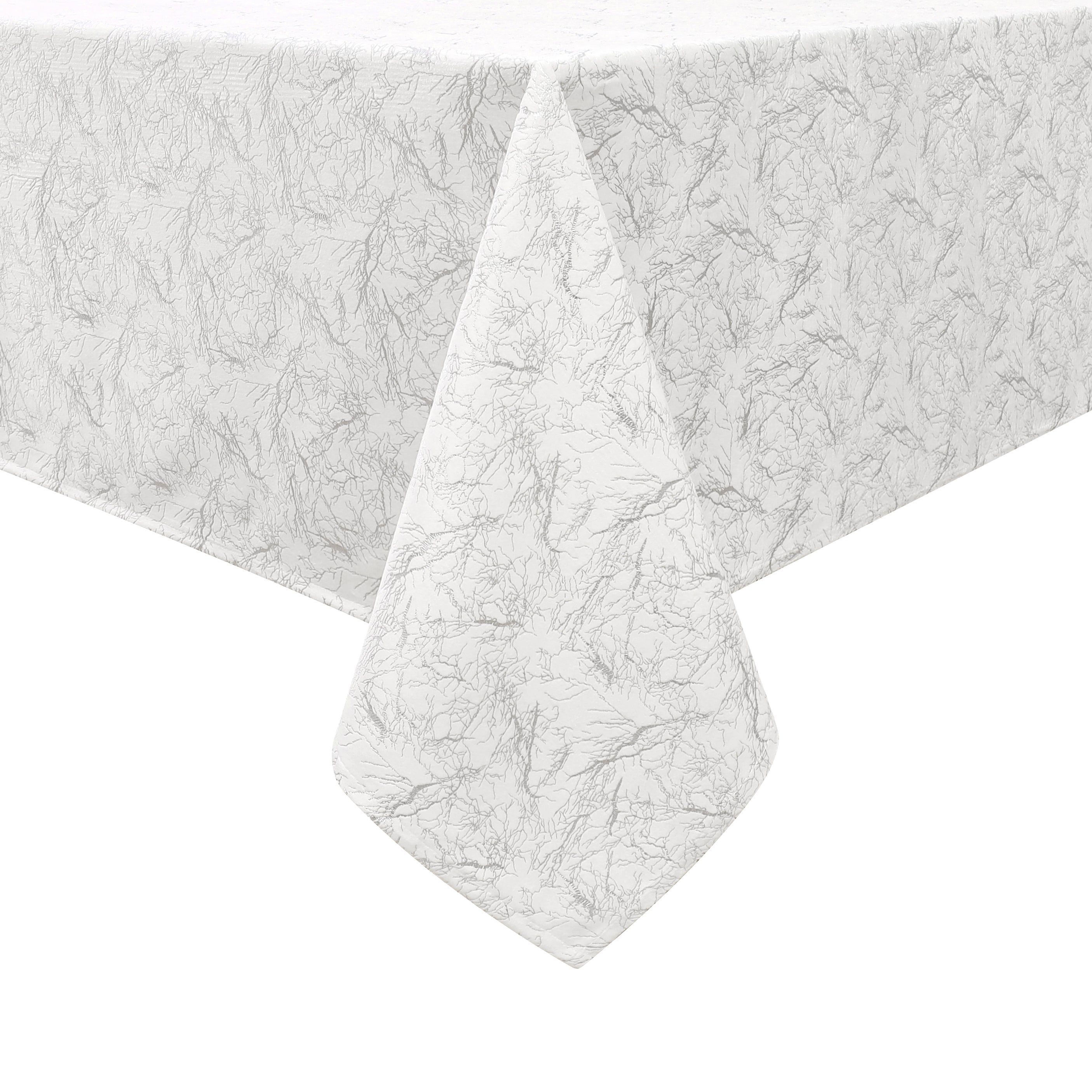 TC1411 - 70 x 108 Velvet Silver Branch Tablecloth