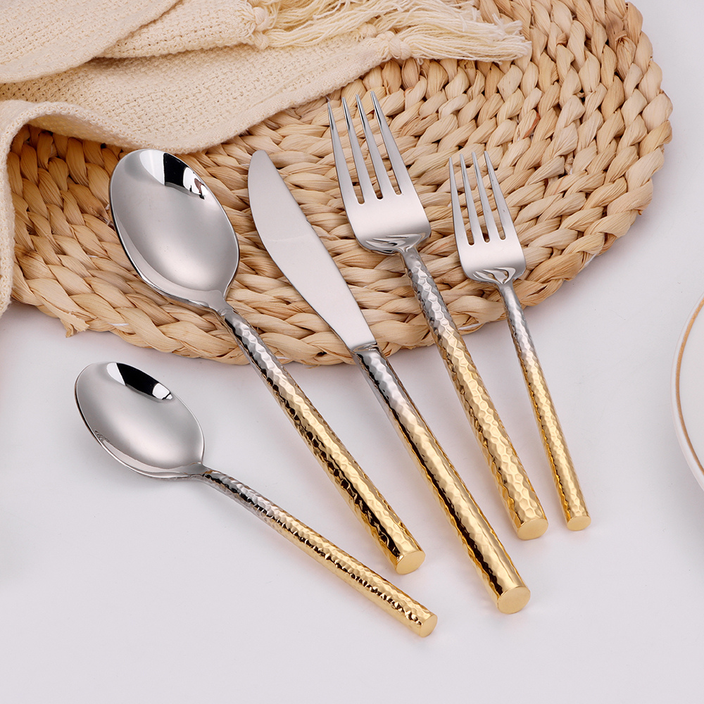 Pexo Two Tone 20pc Flatware set