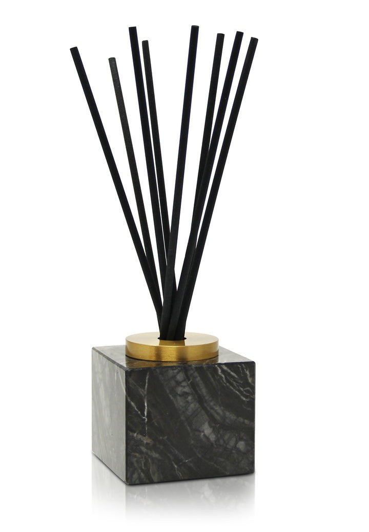 Black Marble Square Lily of the Valley Scent Diffuser