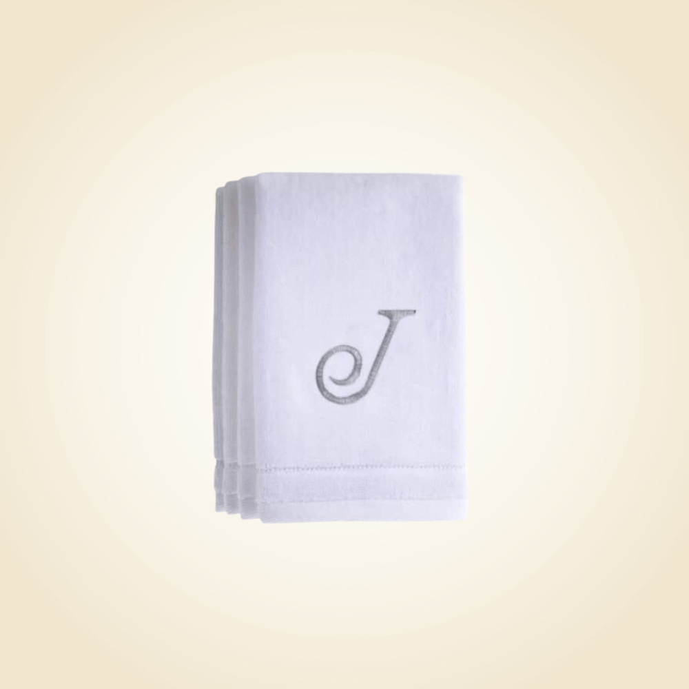 White Cotton Towels J