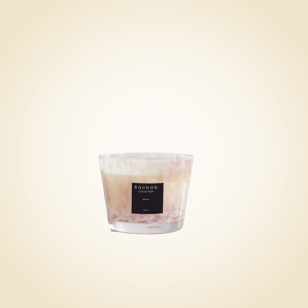 White Pearls Max 10 scented candle